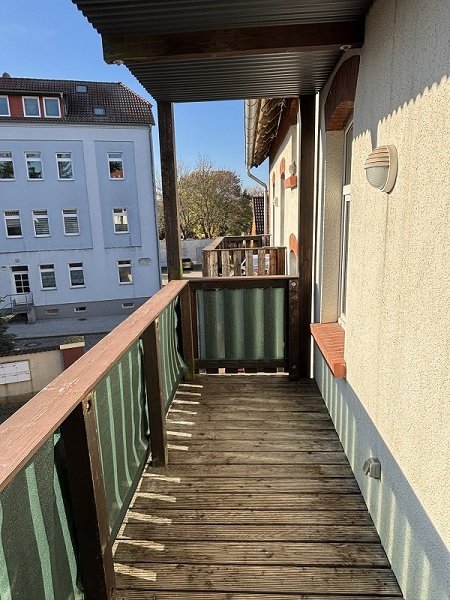 Renovierte Wohnung im Gr&#xfc;nen mit Balkon in Magdeburg nahe Gewerbegebiet / S&#xfc;lzetal!