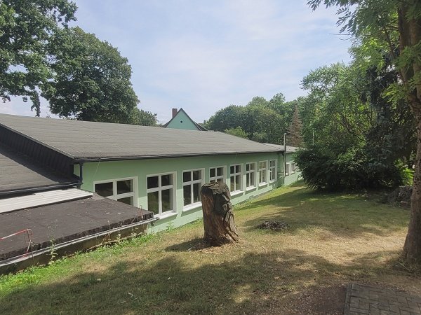 Rückansicht Versorgung/Gaststätte/Saal Rückansicht Versorgung/Gaststätte/Saal