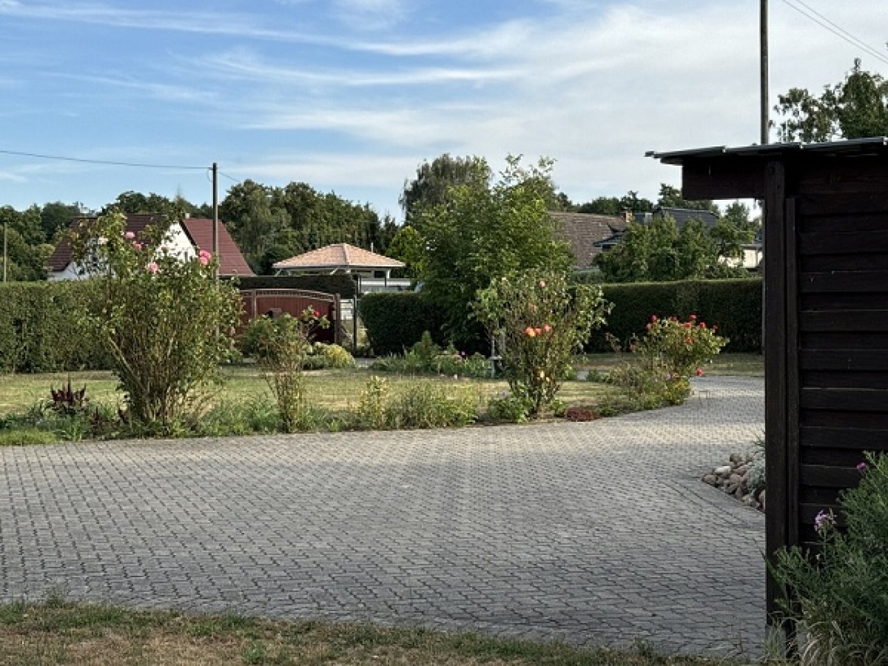 Garten, Zufahrt