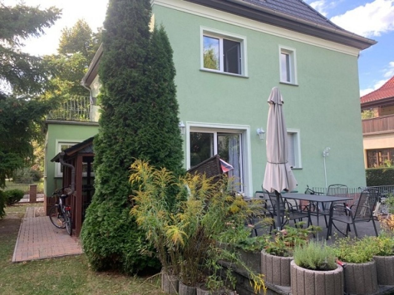 Ansicht hinten,Terrasse