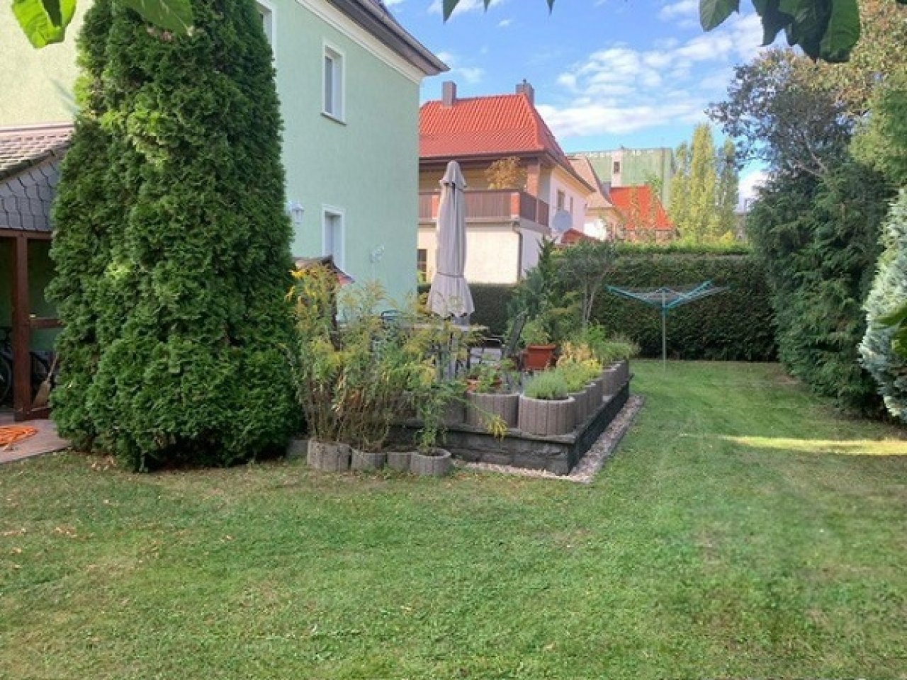 Ansicht Garten, Terrasse